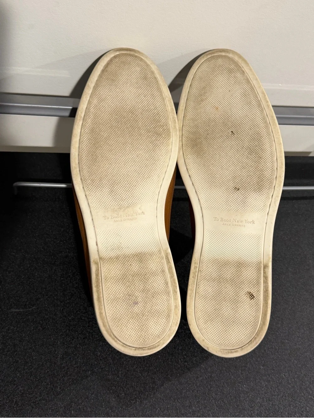 To Boot Men's Slip-On Leather Loafers in Brown
